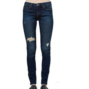Blank NYC distressed skinny jeans - size 24
